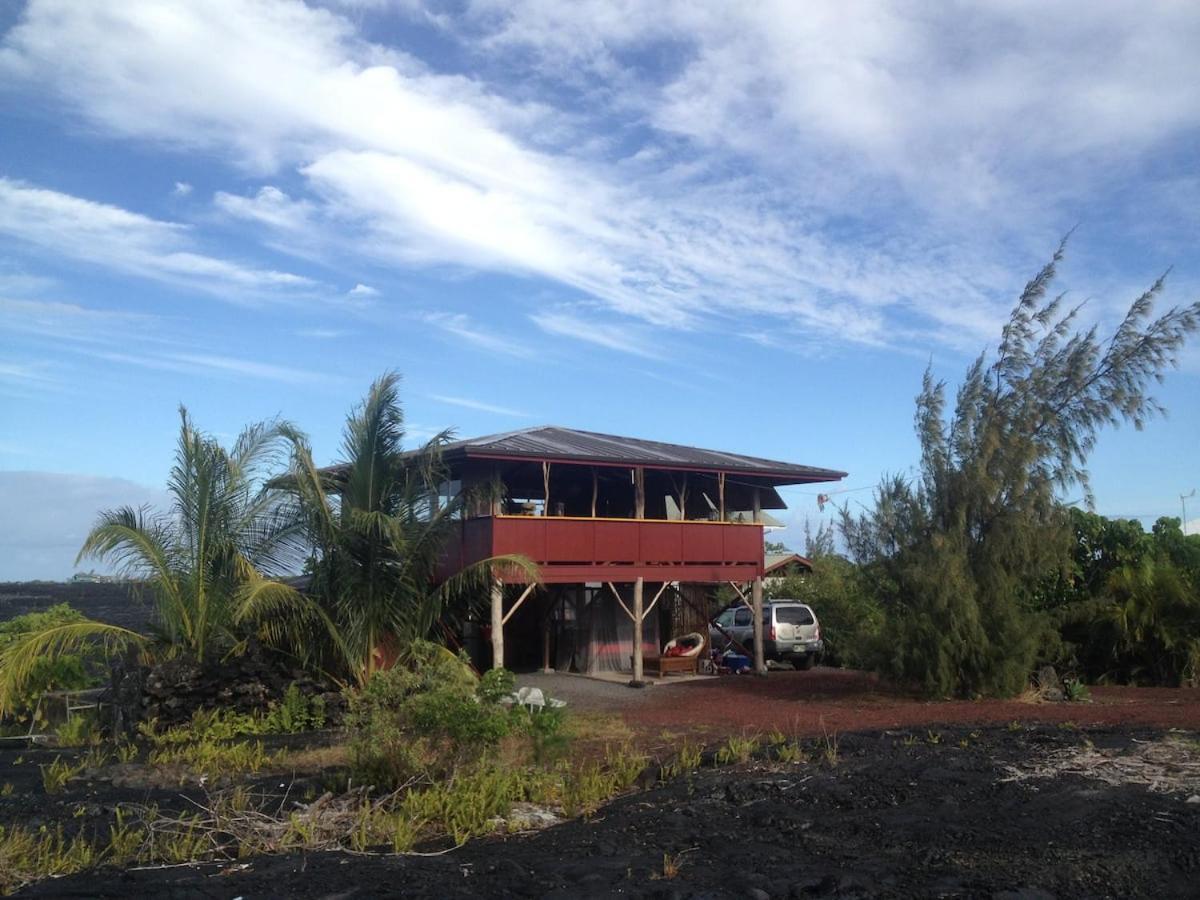 The Magical Lava Temple With Epic Volcano Views! Kehena Exteriér fotografie